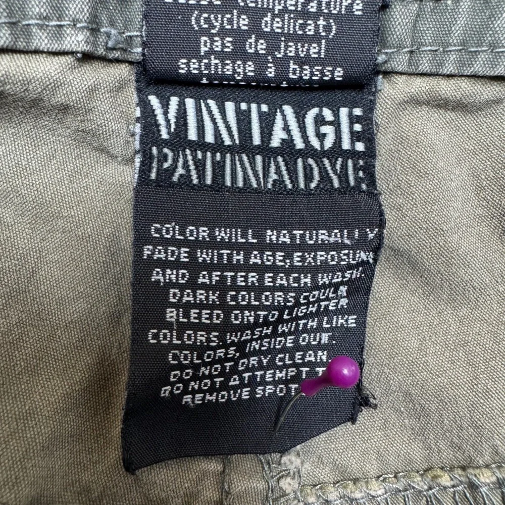 KUHL Mens 34x30 Pants Vintage‎ Patina Dye Cargo Outdoor Khaki Gray